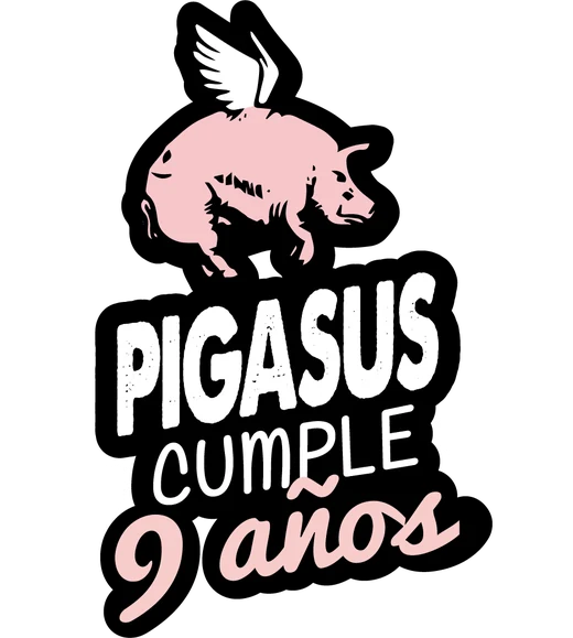Pigasus cumple 9 años