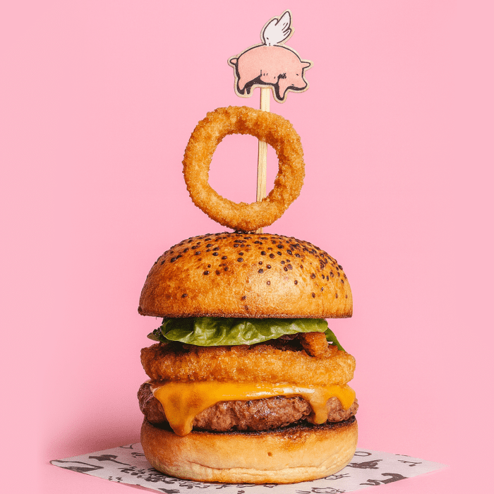 Hamburguesa Crispy Onion