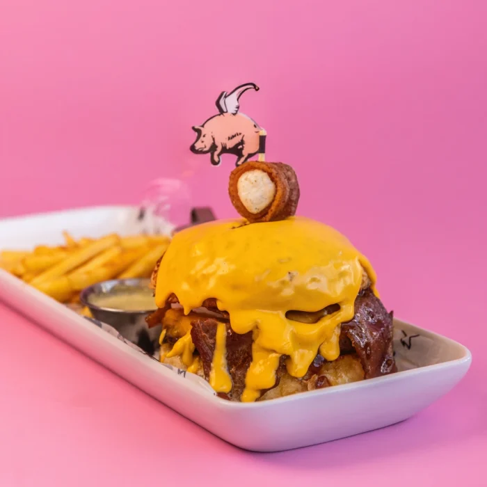 Hamburguesa Pigasus Gold