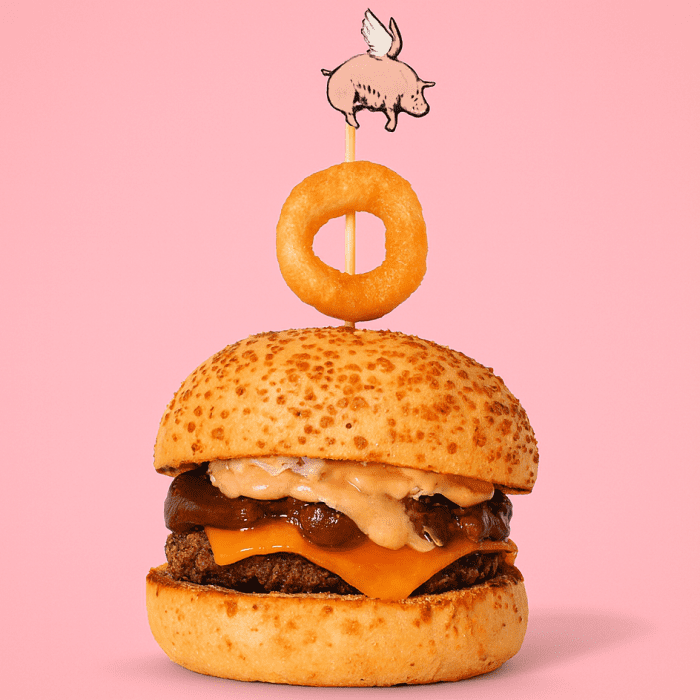 Hamburguesa Piggy Veggie