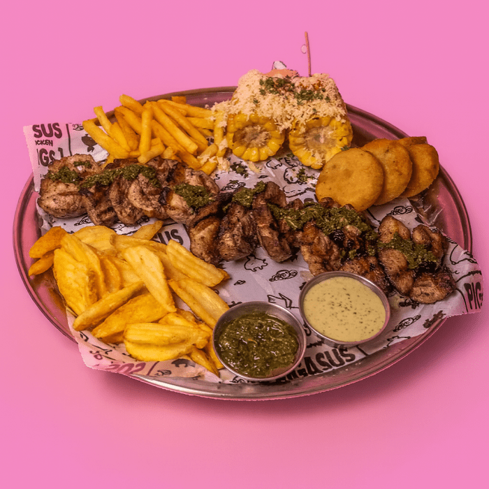 Punta de Anca de Cerdo - Media