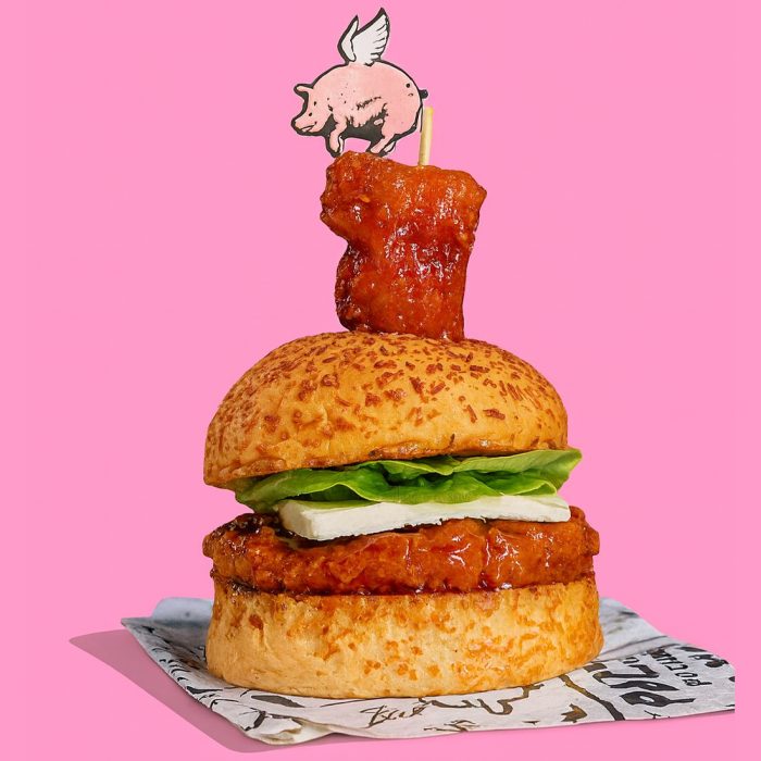 Hamburguesa Chicken BBQ