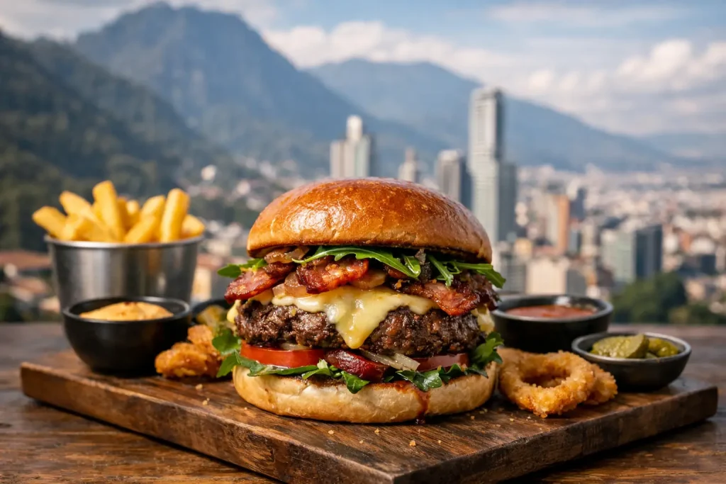 Dónde comer hamburguesa gourmet en Bogotá
