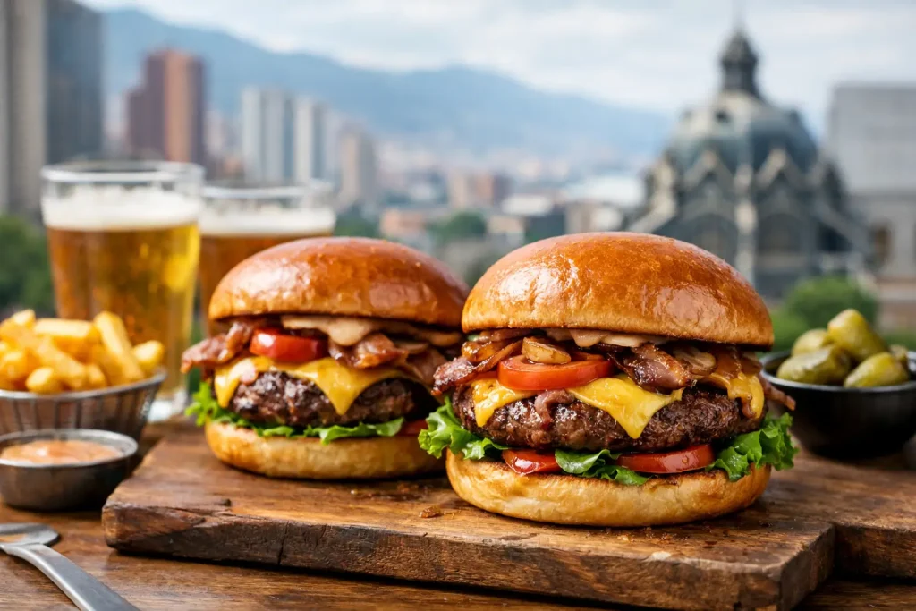 Hamburguesas con pan brioche Medellín: qué buscar
