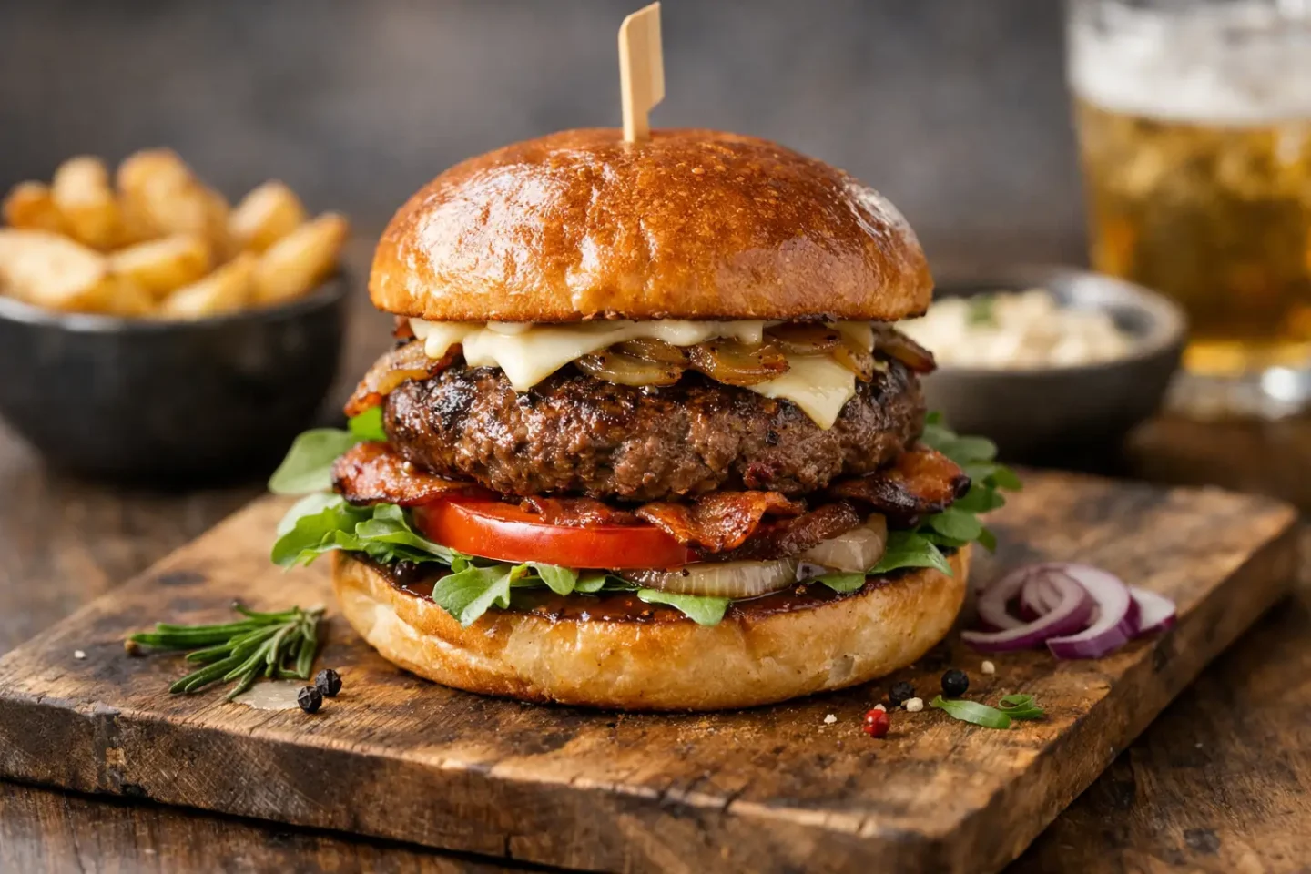 Qué lleva una hamburguesa gourmet de verdad